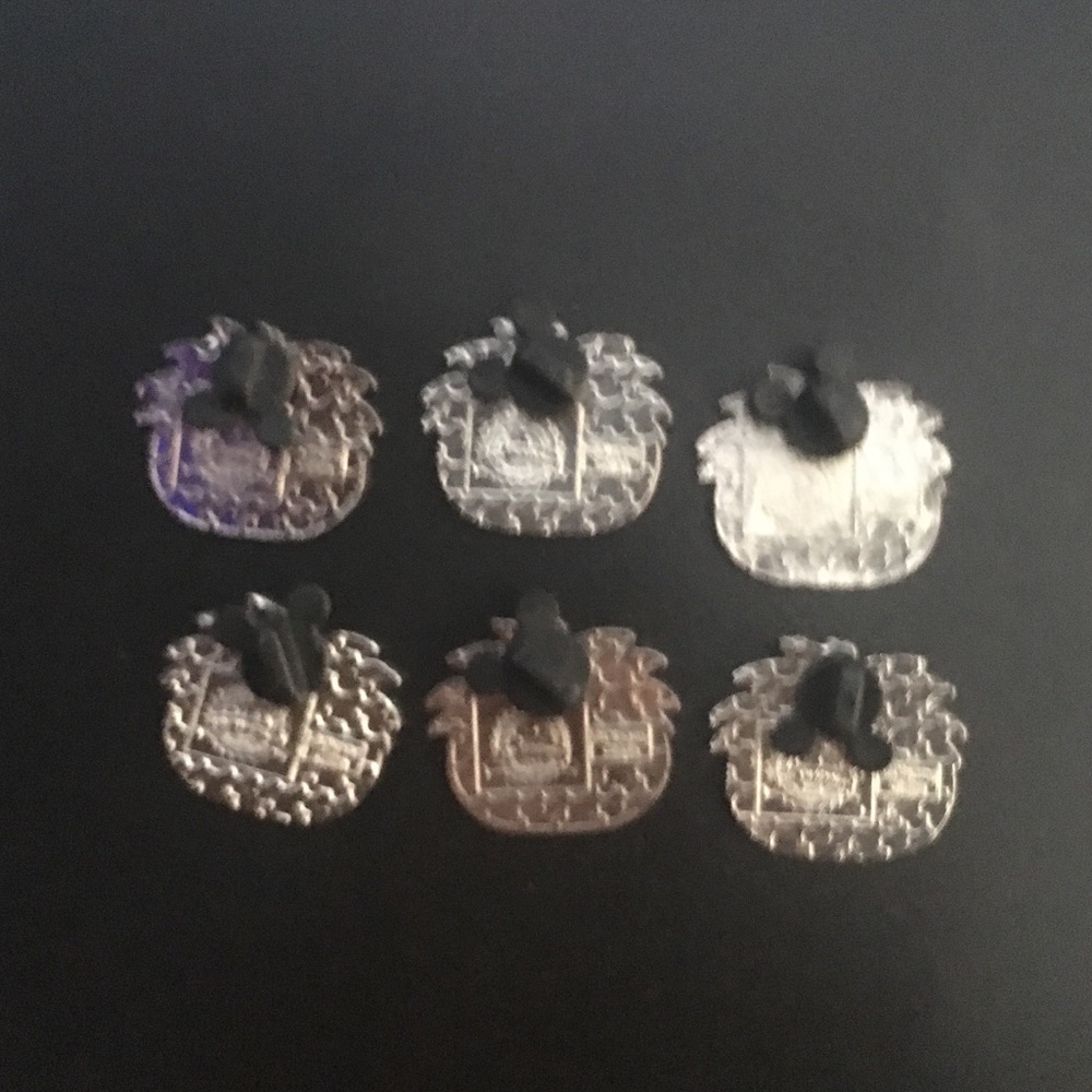 Puffles from Club Penguin EUC Disney pins pack of3 - Picture 2 of 2